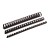 100 x Fellowes Black Plastic Binding Coils 10mm